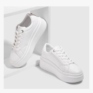 Lucky Step Platform Tennis Shoes